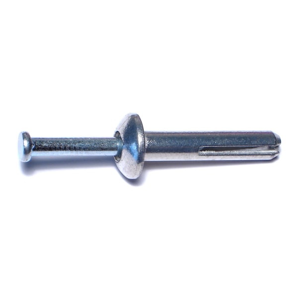 Midwest Fastener Nail Drive Anchor, 1/4" Dia., 1-1/4" L, Steel Zinc Plated, 1500 PK 07867 - main